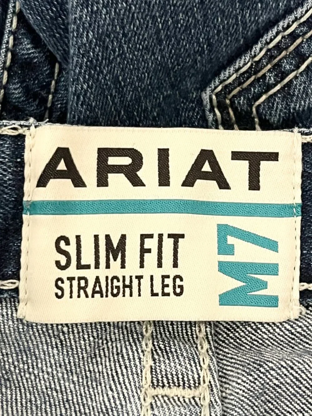 Ariat Mens M7 Rocker Coltrane Stackable Straight Leg Jeans Slim 31/30 Western